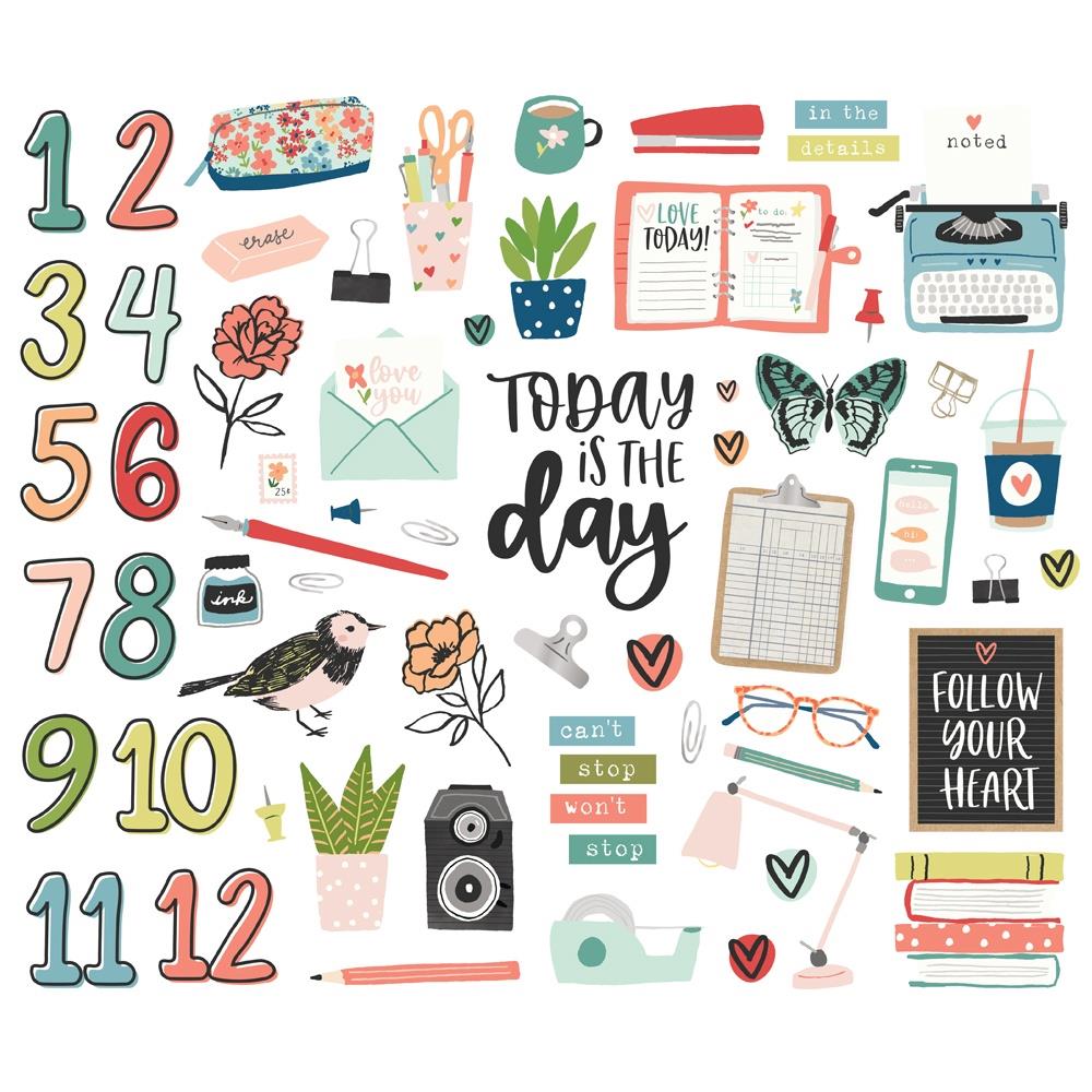 Life Captured Bits & Pieces (60 pieces)