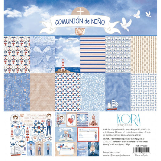 Comunión Niño - Pack de Papeles