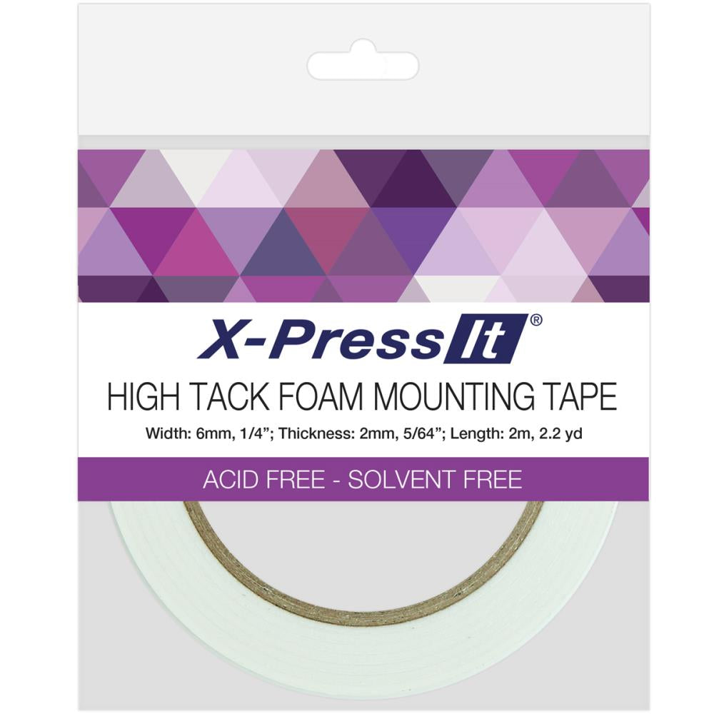 X-Press It High Tack Foam Mounting Tape - 1/4”