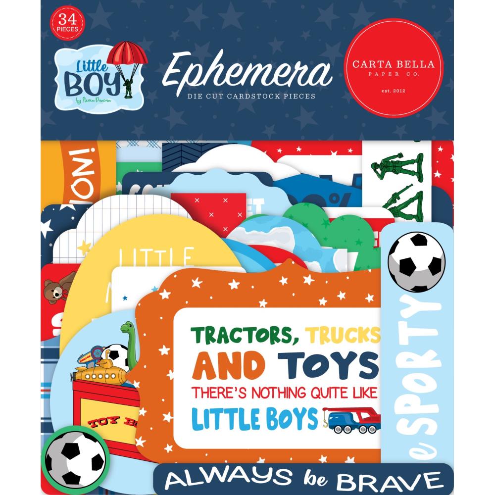 Little Boy Ephemera (33 pieces)