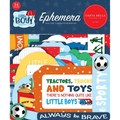 Little Boy Ephemera (33 pieces)
