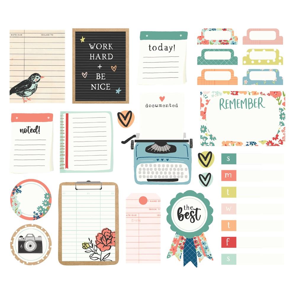 Life Captured Journal Bits (28 pieces)