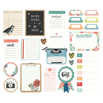 Life Captured Journal Bits (28 pieces)